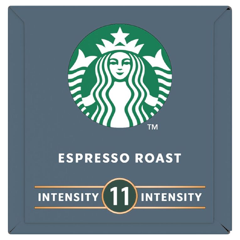 Starbucks by Nespresso Coffee Capsule Espresso Roast Capsules 10 Pack, , hi-res