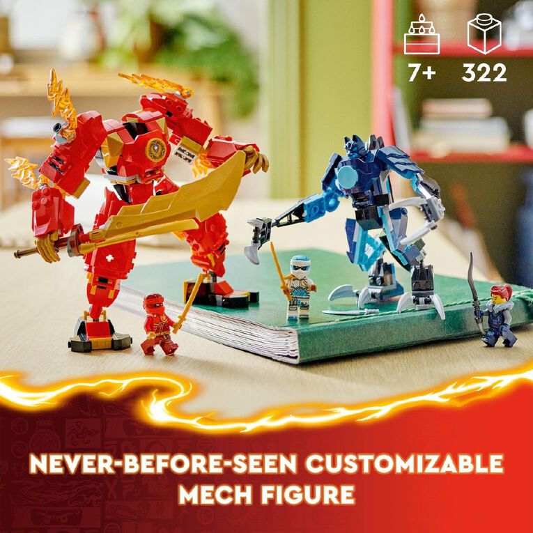 LEGO Ninjago Kai's Elemental Fire Mech 71808, , hi-res