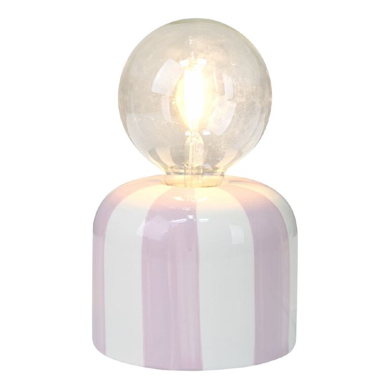 Living & Co Cara Lamp Base Pink, , hi-res