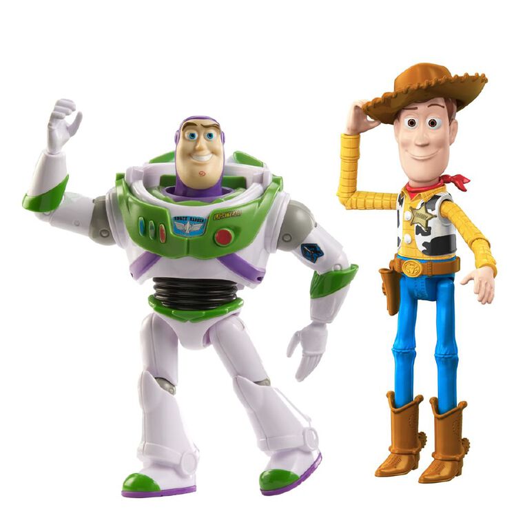 Toy Story Buzz & Woody Figures 2 Pack, , hi-res