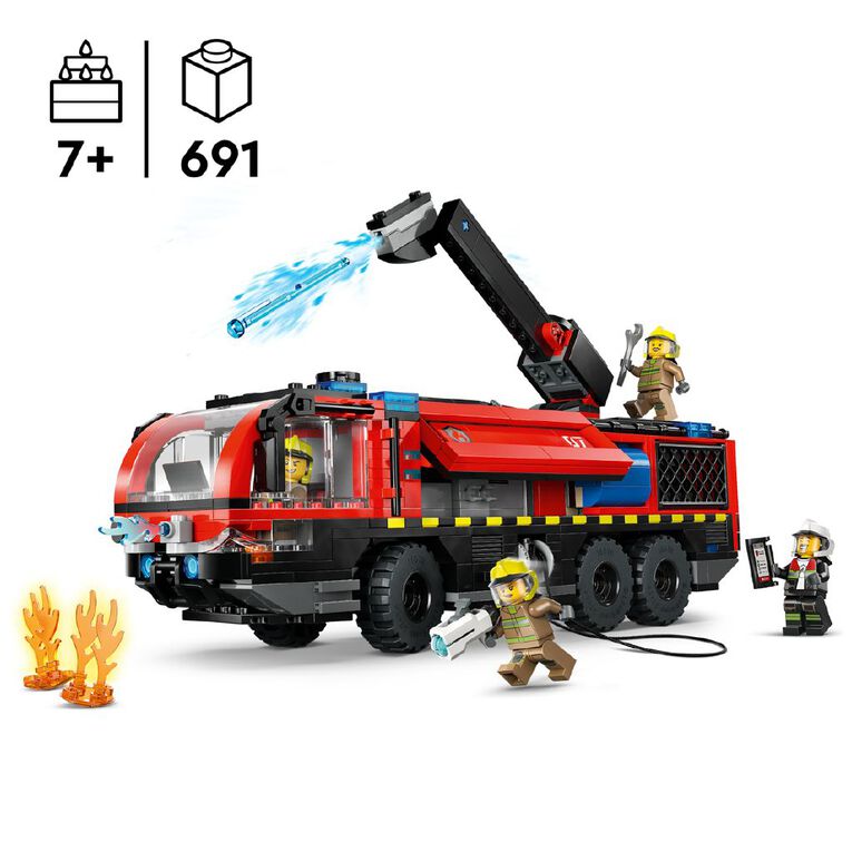 LEGO CITY Airport Fire Engine 60499, , hi-res