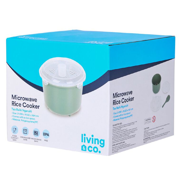 Living & Co Microwave Rice Cooker, , hi-res