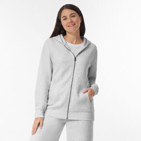 H&H Women's Zip-Thru Hoodie Sweat