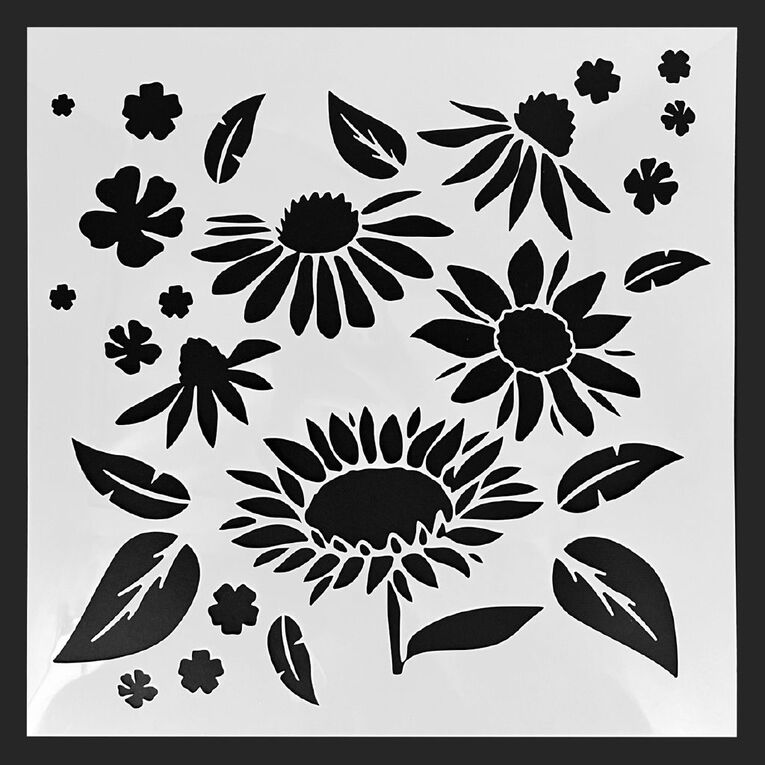 Uniti Stencils Nature 4 Set 12 inch, , hi-res