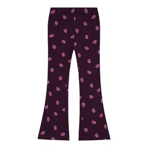 Young Original All Over Print Flare Leggings