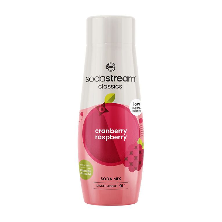 Sodastream Classic Diet Cran & Rasp 440ml Syrup, , hi-res