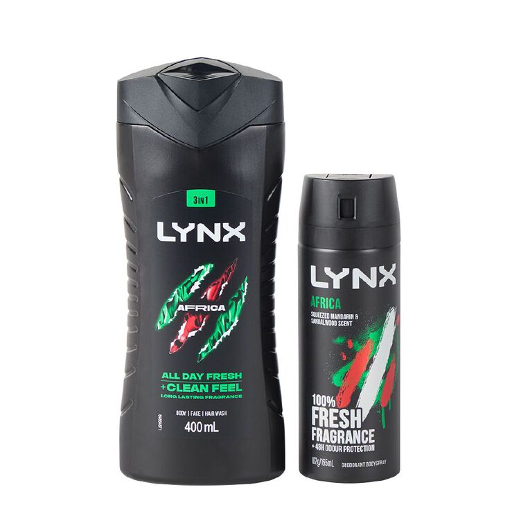 Lynx Africa Gift Duo, , hi-res