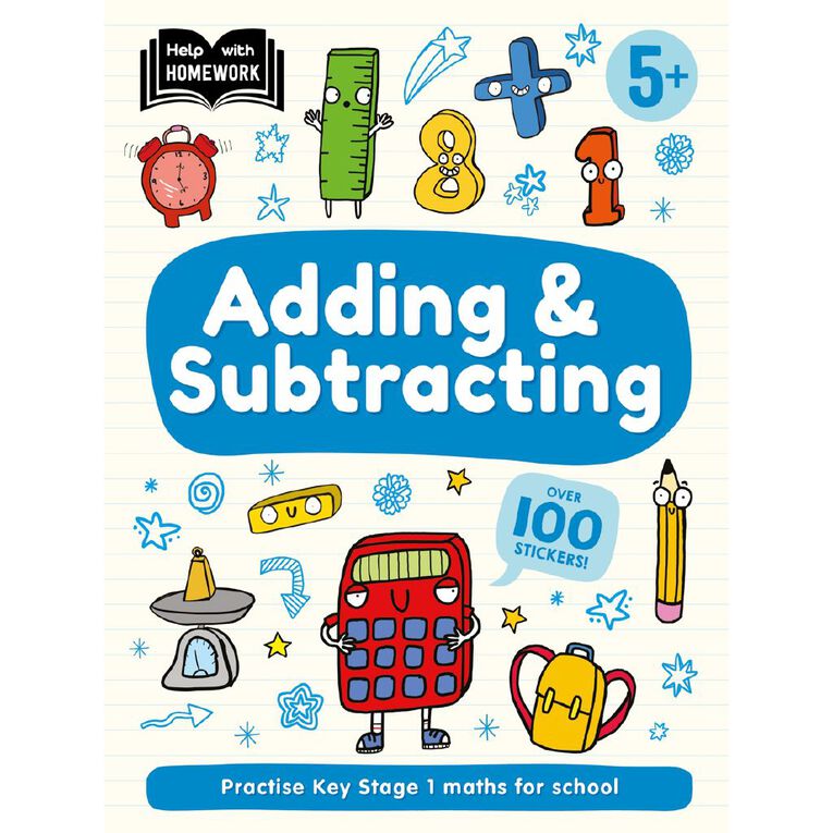 Help With Homework 5+ Adding & Subtracting, , hi-res