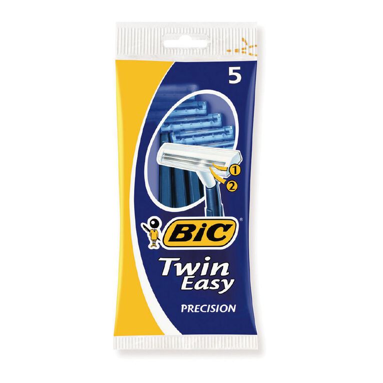 Bic Twin Easy Precision Disposable Razor 5 Pack, , hi-res