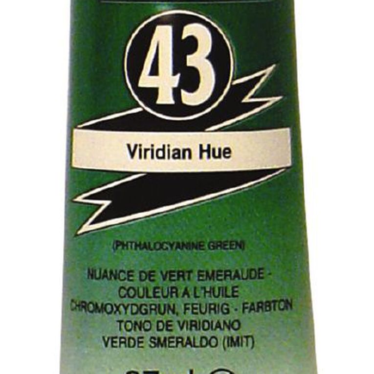 Winsor & Newton Winton Oil Paint 37ml Viridian, , hi-res