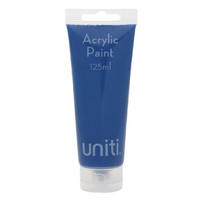 Uniti Acrylic Paint Tube Blue 125ml