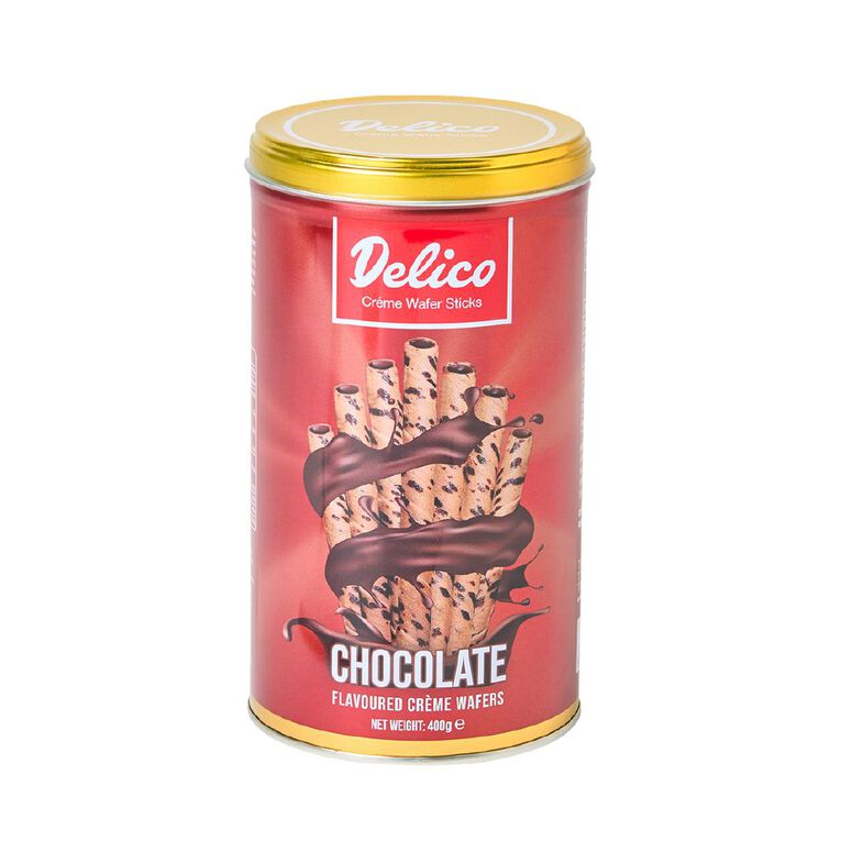 Delico Chocolate Creme Wafers 400g, , hi-res