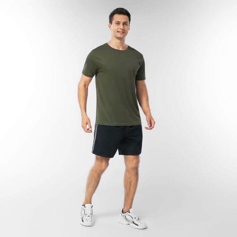 Active Intent Men's Active Mesh Tee, Green Mid, hi-res