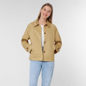 H&H Women's Short Trench Jacket