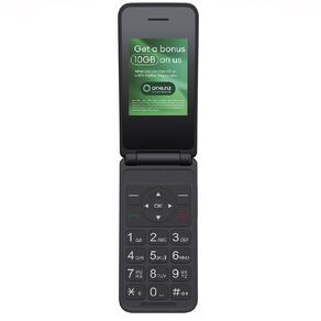 One NZ Alcatel 30.82  Flip 4G Locked Bundle - Grey