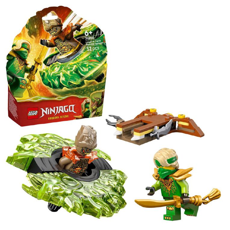 LEGO Ninjago Lloyd vs Earth Monster Spinner 71850, , hi-res