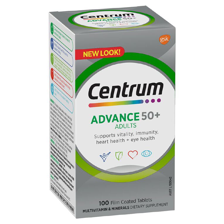 Centrum Advance 50+ 100s, , hi-res