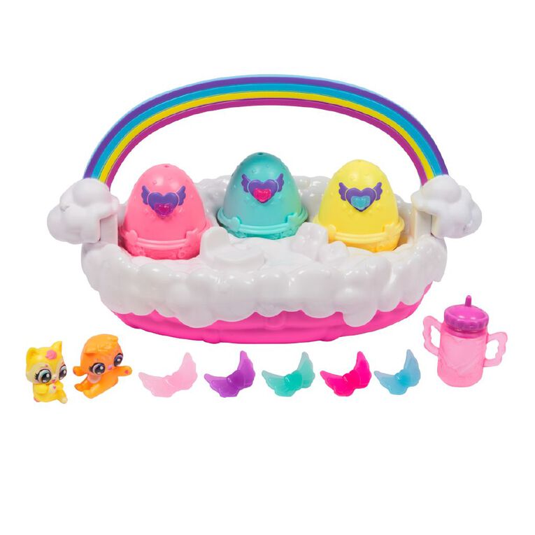 Hatchimals Alive Neon Rainbow Basket, , hi-res