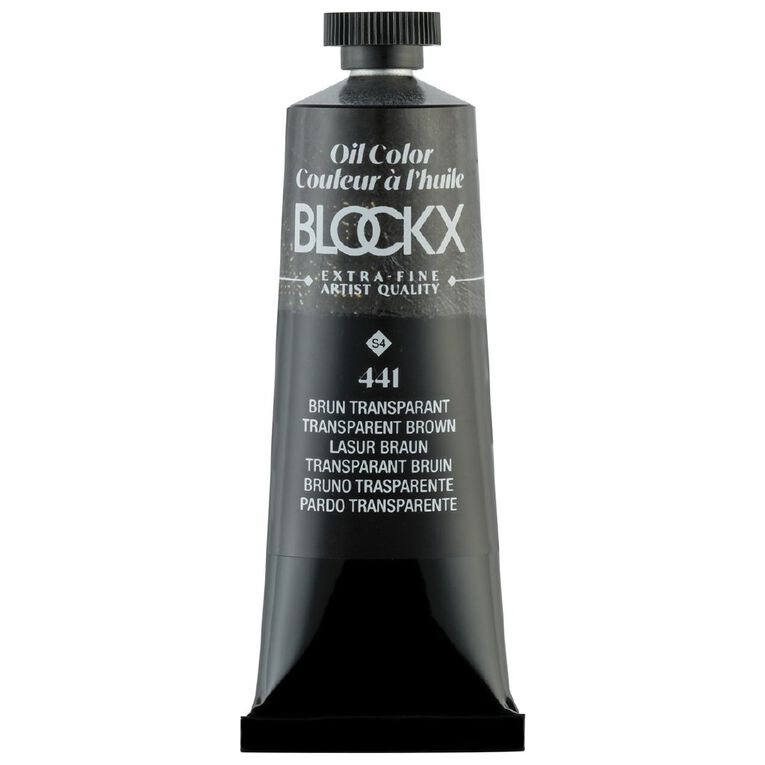 BLOCKX Oil Tube 35ml S4 441 Transparent Brown, , hi-res