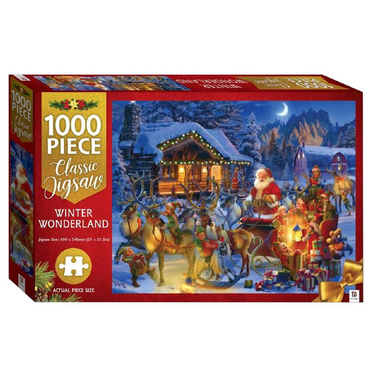 Mindbogglers Christmas Winter Wonderland 1000 Piece Puzzle, , hi-res