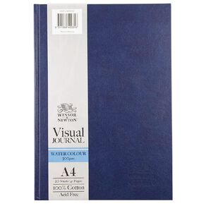 Winsor & Newton Watercolour Visual Journal Hard 300gsm 20 Sheets A4
