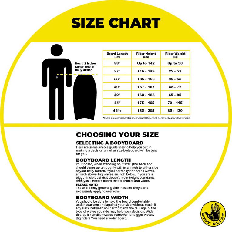 Body Glove 48 Inches Heritage Bodyboard, , hi-res