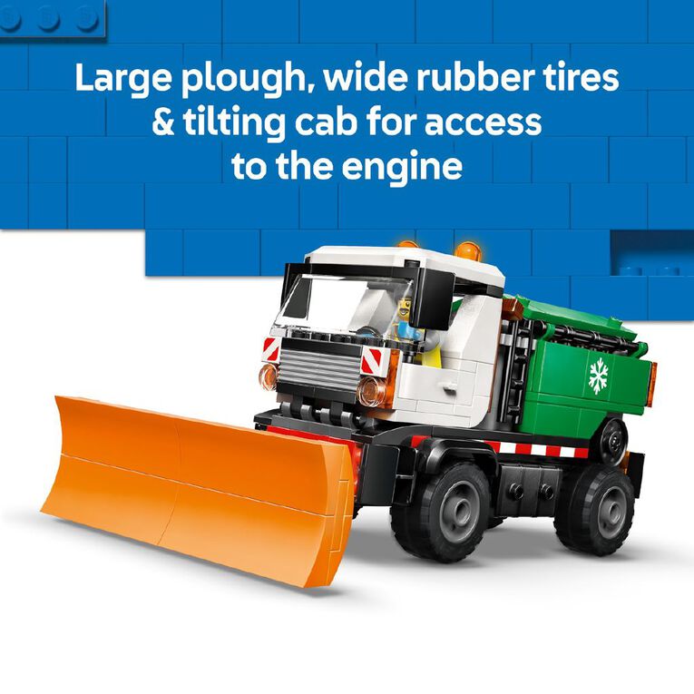 LEGO CITY Snowplough 60490, , hi-res