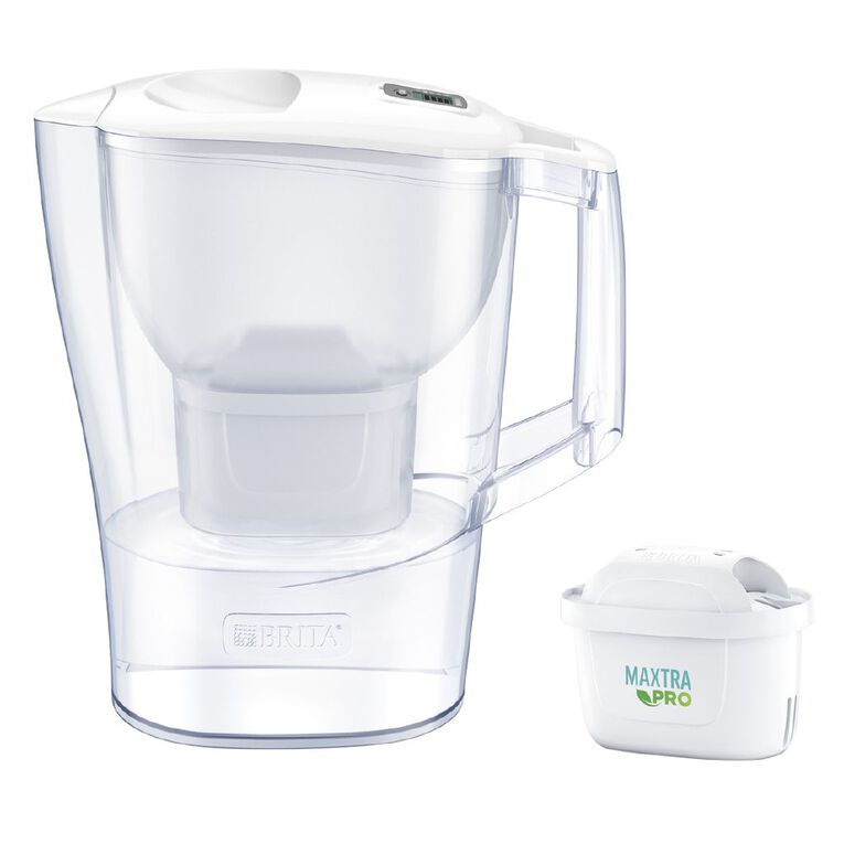 Brita Aluna Water Filter Jug White White | The Warehouse