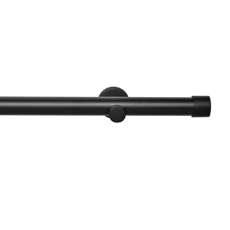 Living & Co 28mm Conduit Rod 250cm Black, , hi-res