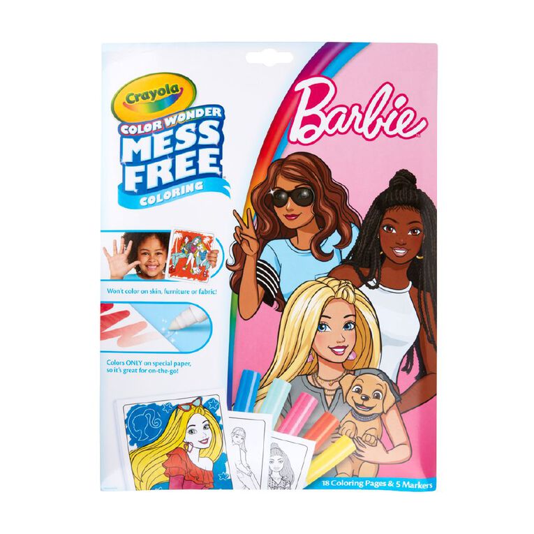 Crayola Colour Wonder Foldalope Pack Barbie, , hi-res