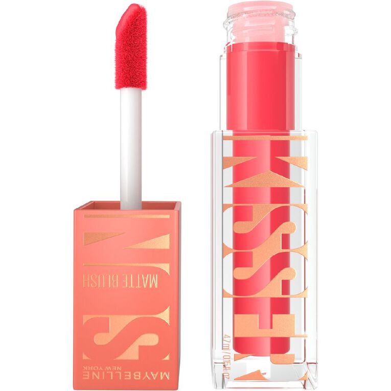 Maybelline Sunkisser Hazy Matte Liquid Blush Pink Mirage 4.7ml, , hi-res
