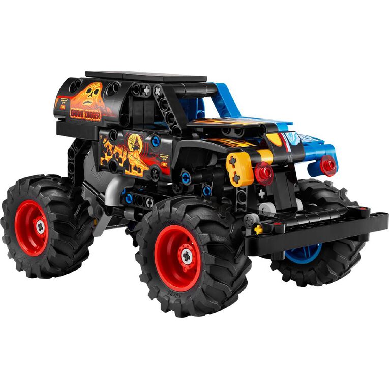 LEGO Technic Monster Jam Grave Digger Fire and Ice 42219, , hi-res