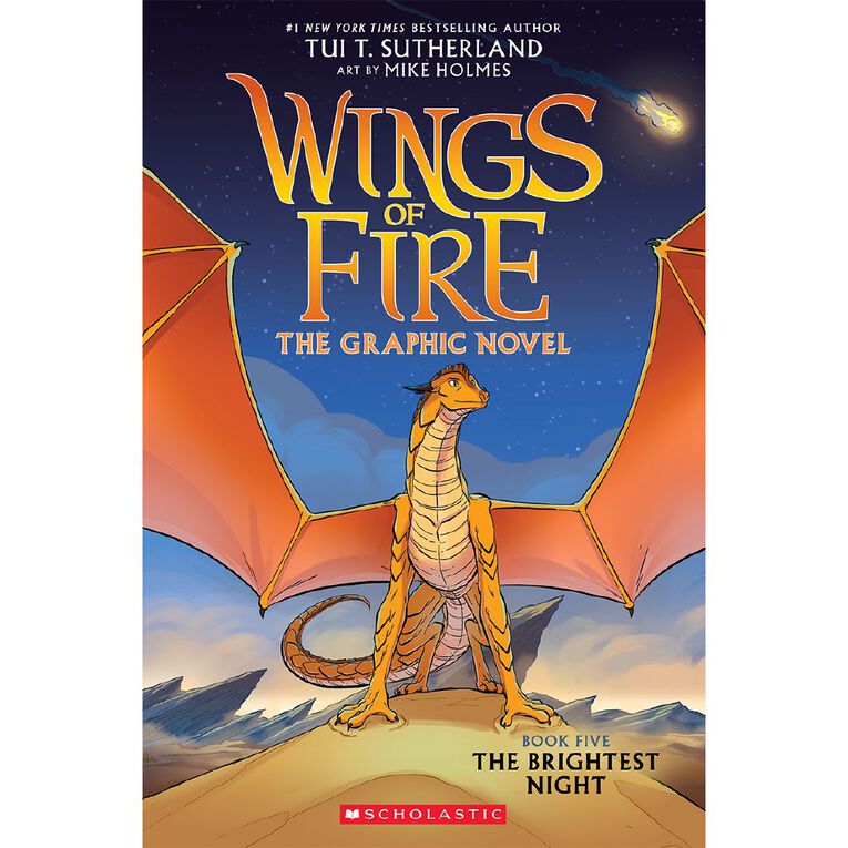Wings of Fire Graphic Novel #5 The Brightest Night by Tui T Sutherland, , hi-res