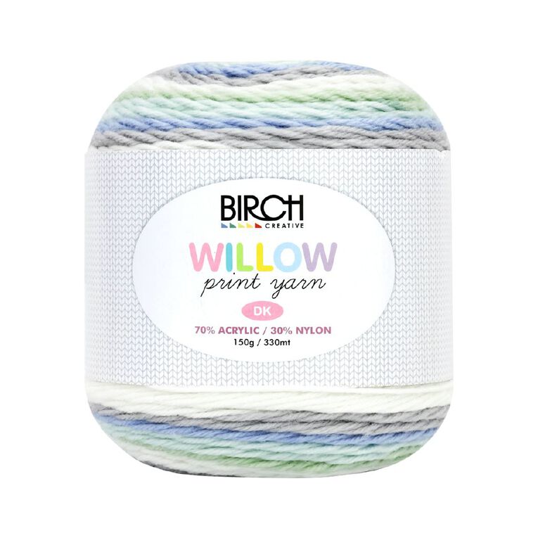 Birch Yarn Willow Yarn Print 45% Acrylic 55% Nylon 150G Morning Mist, , hi-res