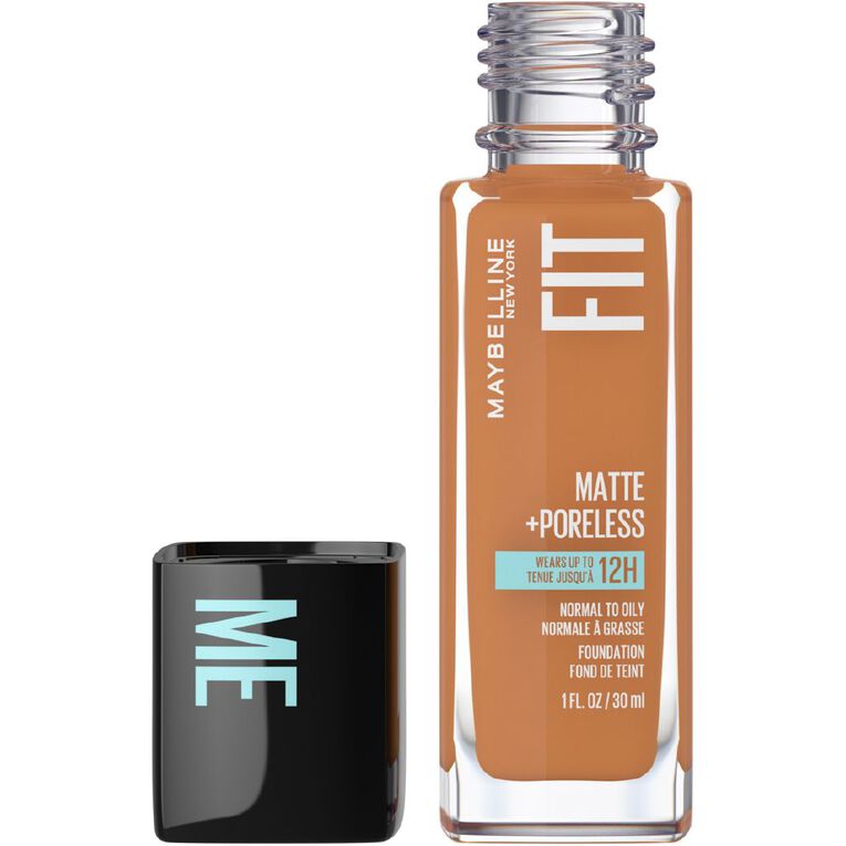 Maybelline Fit Me Matte + Poreless Foundation 340 Cappuccino, , hi-res