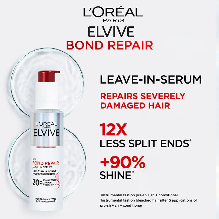 L'Oreal Paris Elvive Bond Repair Serum 150ml, , hi-res