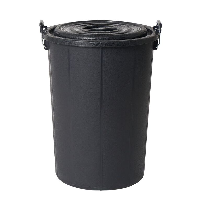Living & Co Heavy Duty Bin 71L Black, , hi-res