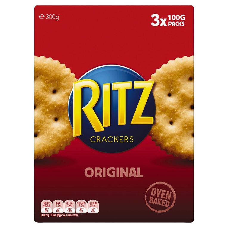 are ritz crackers ok for dogs