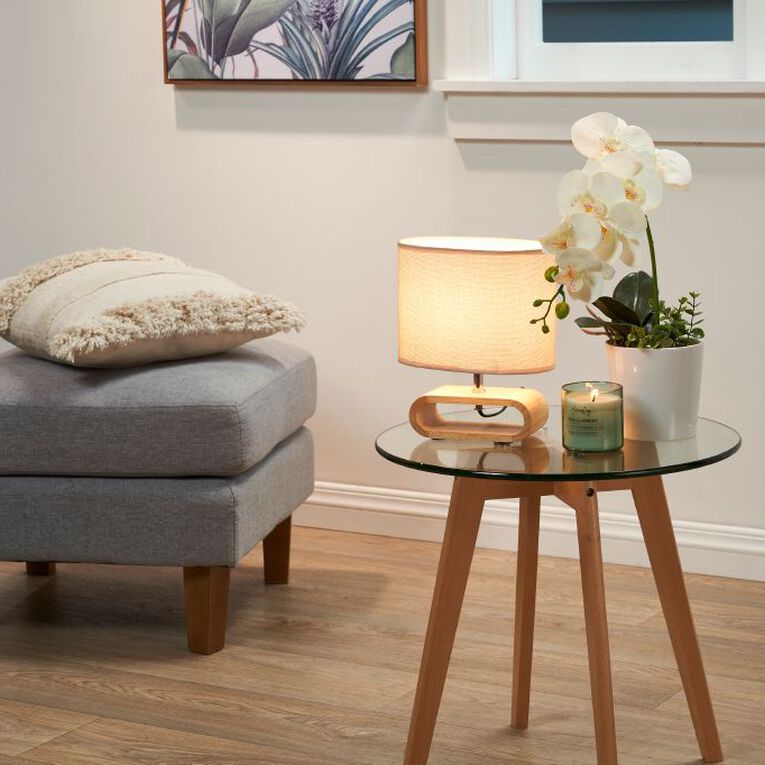 Living & Co Enzo Lamp Natural, , hi-res