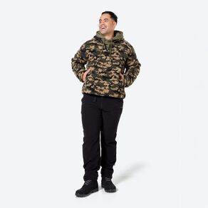 Back Country Men's 1/4 Zip Printed Sherpa
