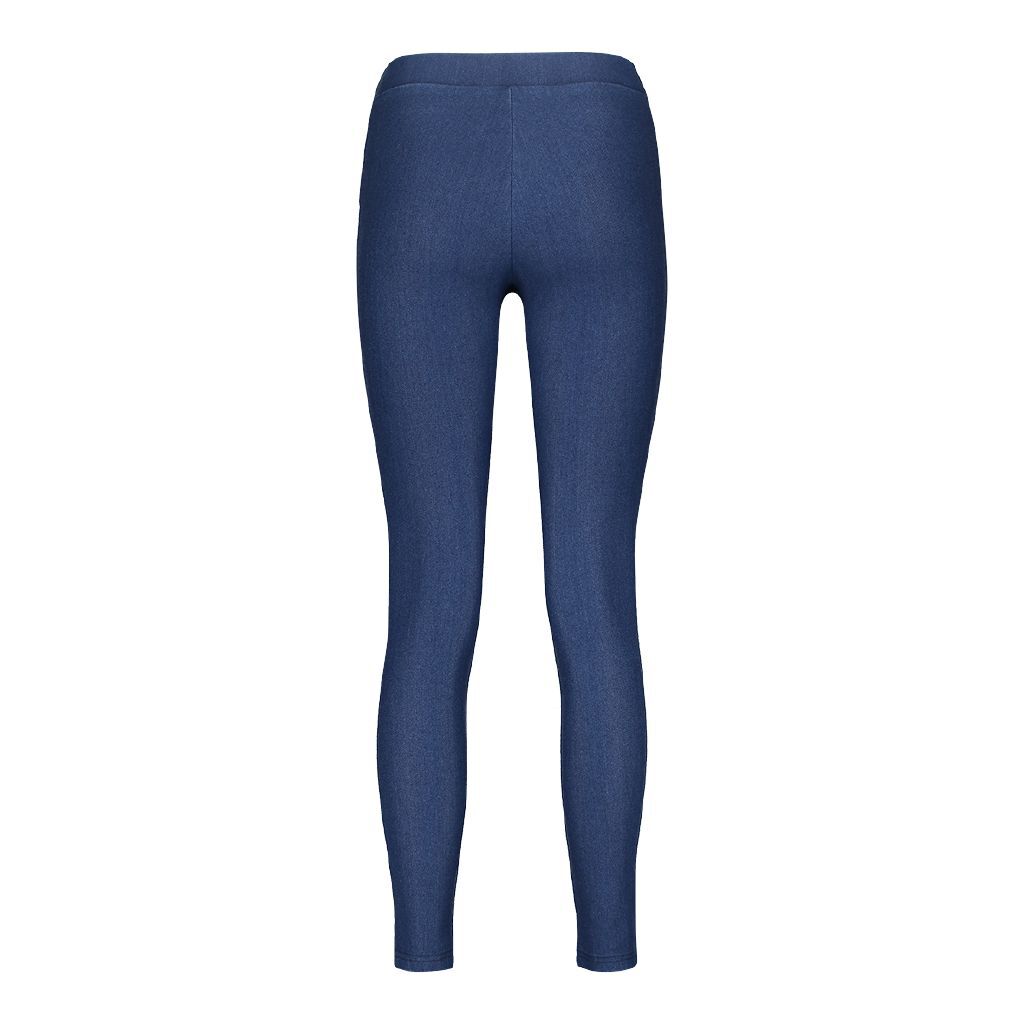 H\u0026H Women's Panel Biker Jeggings Blue 