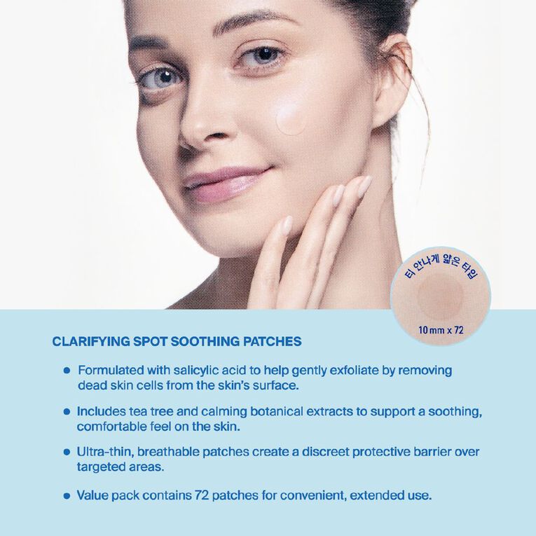 Dr. Belmeur Clarifying Spot Soothing Patches 72 Pack, , hi-res