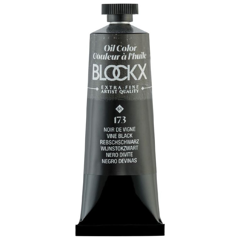 BLOCKX Oil Tube 35ml S1 173 Vine Black Black, , hi-res