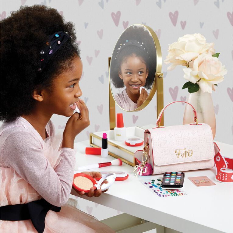 F.A.O F.A.O. Schwarz Girls Glamour Purse Set With Cell Phone, , hi-res