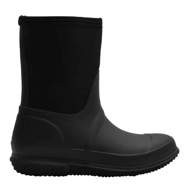 Back Country Women's Gumboots, Black, hi-res