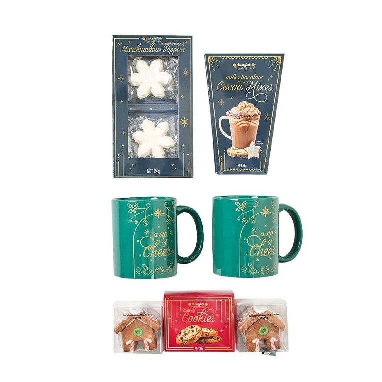 Thoughtfully Merry And Bright Hot Cocoa Gift Basket, , hi-res