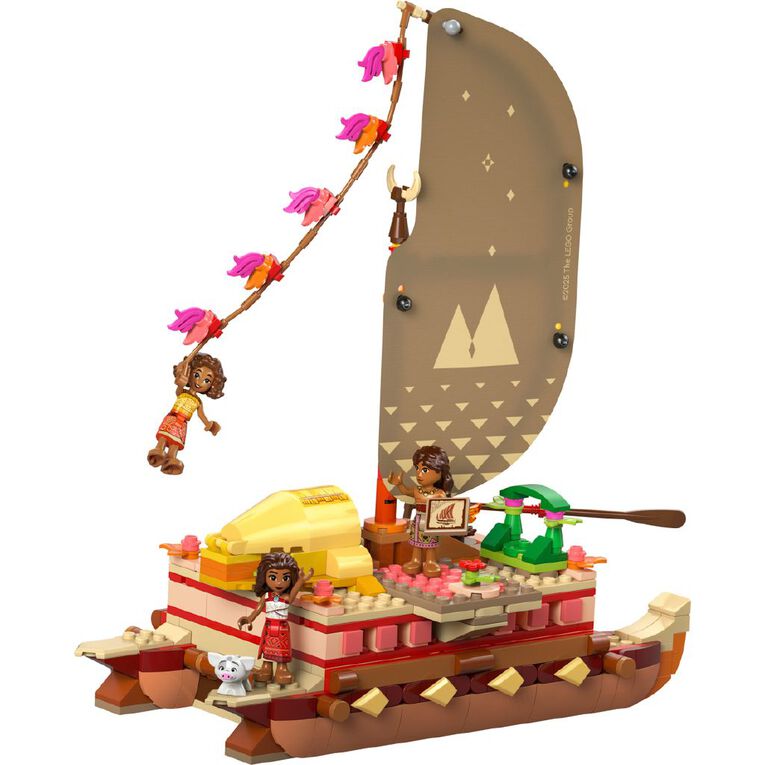LEGO Disney Princess Moanas Adventure Canoe 43270, , hi-res