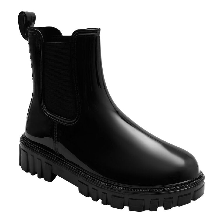 H&H Women's Ollie Gumboots, Black, hi-res