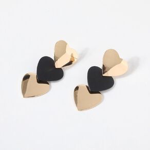 Dangle Heart Single Pair Earring