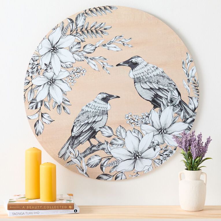 Living & Co Tui Wall Plaque 70cm, , hi-res